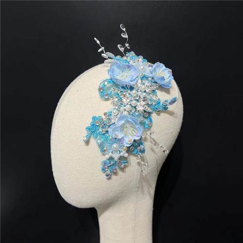 古典舞蹈头饰胶州秧歌伞舞头饰