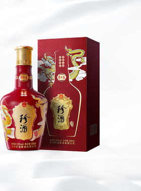 【官方专卖店】珍酒珍十五·生肖龙年 53度酱香白酒500ml贵州大曲