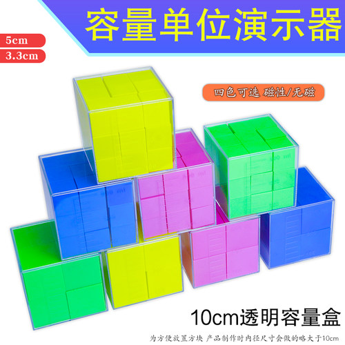 苏育容量单位演示器教学仪器