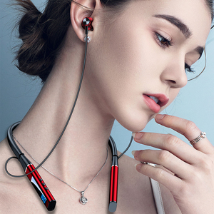 2025新款挂脖式运动无线蓝牙耳机双入耳式降噪立体声男女超长续行