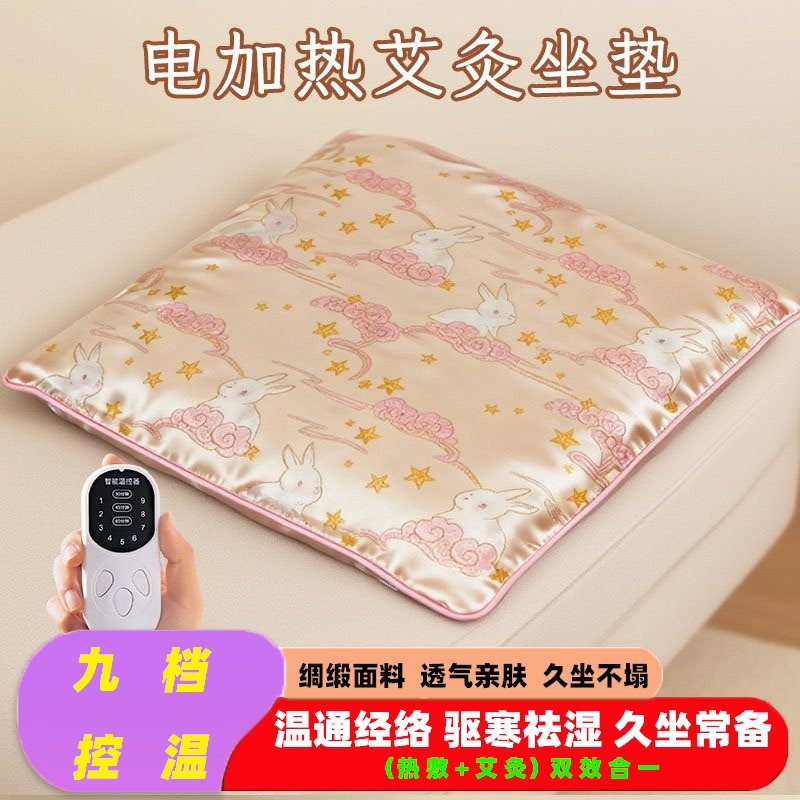 秋冬新款电加热艾草艾绒热敷艾灸坐垫办公室家椅子臀部寒凉保暖,居家日用,暖脚宝/暖垫/热灸坐垫,淘宝优惠券,粉丝福利购,淘宝优惠卷
