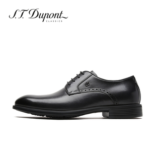 尖头系带正装 鞋 Dupont都彭百搭磁疗布洛克商务皮鞋 S.T. L32151018
