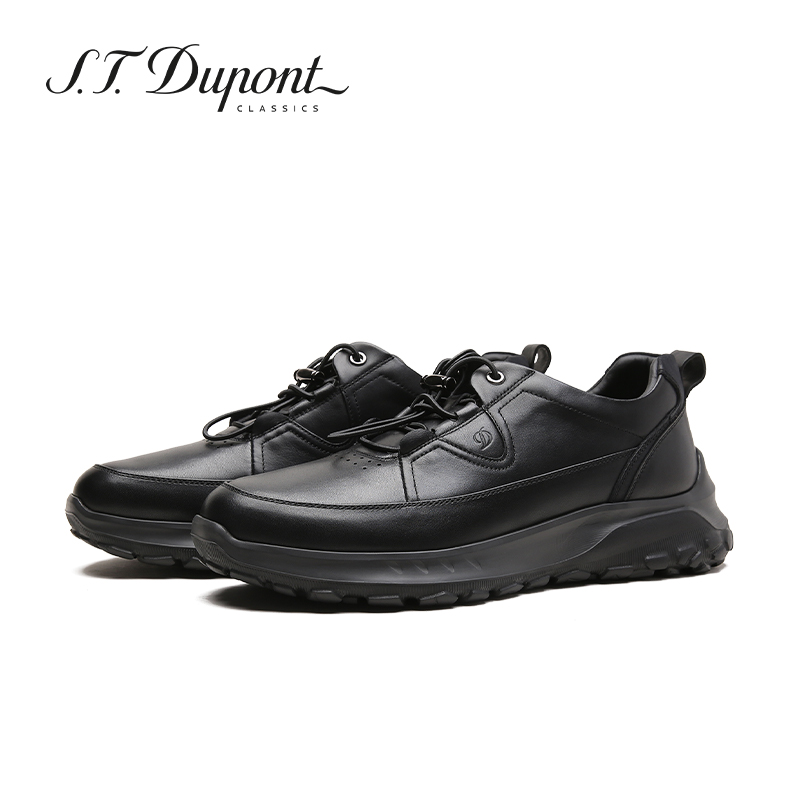 都彭休闲运动鞋头层牛皮