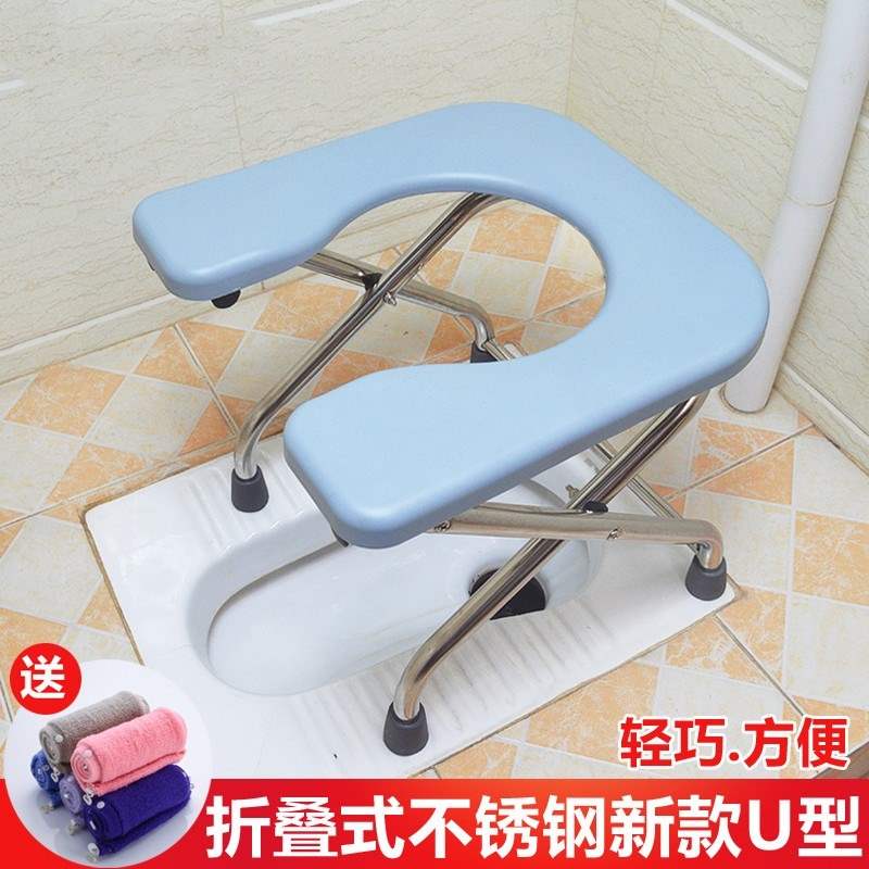 2021便f盆家用坐便器登子老人大便病人老年上厕所马桶折叠椅凳坐