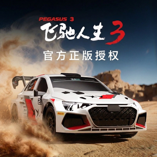 现货正版飞驰人生3奥迪A3拉力赛车合金车模电影静态车模收藏摆件6