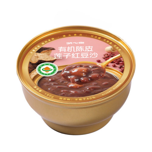 湖心泉有机陈皮红豆沙消暑甜品