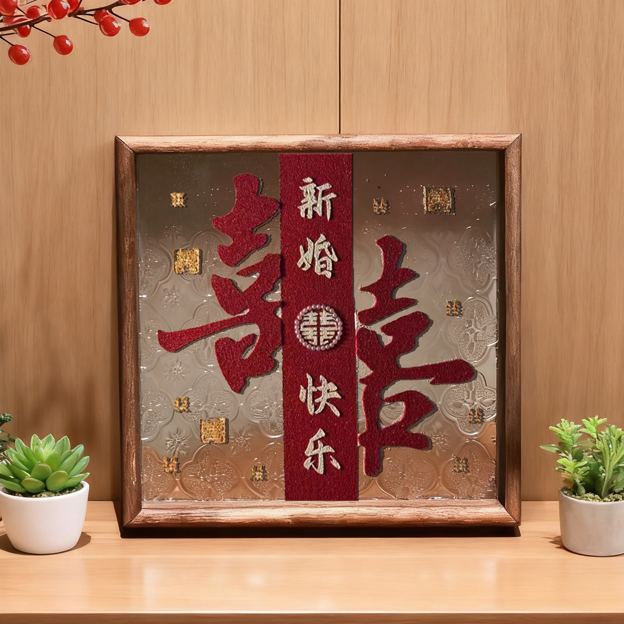 精致用心diy掐丝珐琅画礼物