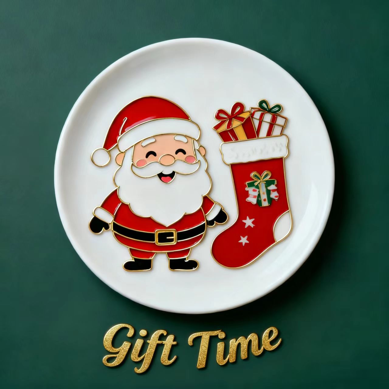 节日diy掐丝珐琅画材料包手工