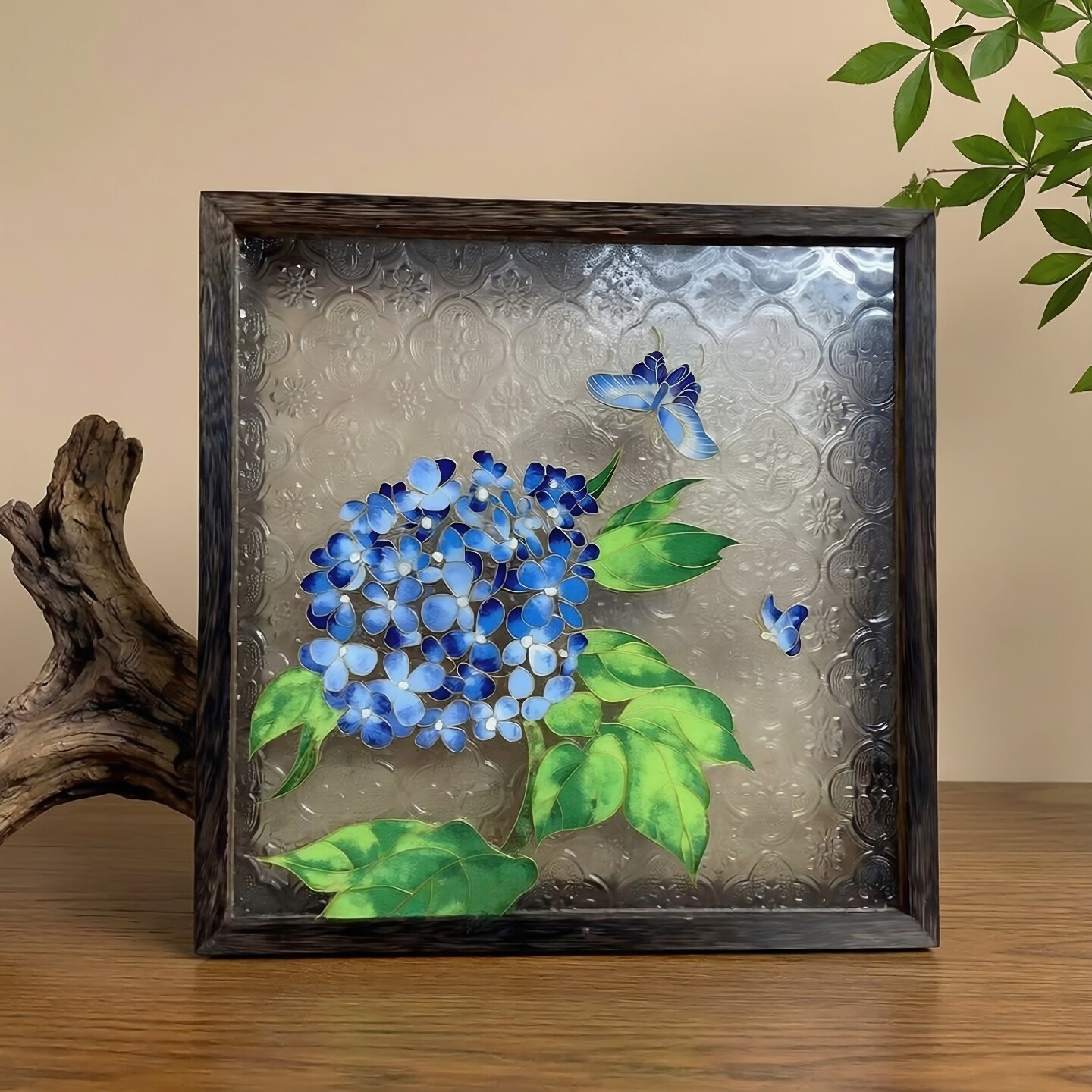 绣球花diy掐丝珐琅画材料