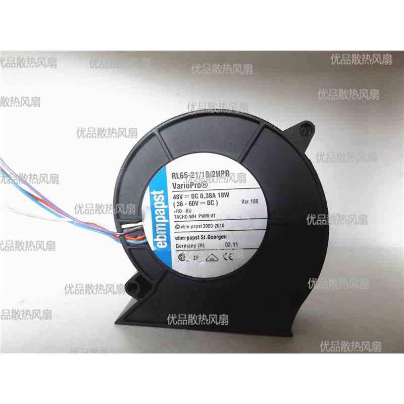 新款德国ebmpapst RL65-21/18/HPR 48V 0.38A 18W 四线涡轮鼓风机 金属材料及制品 其他金属制品 原图主图