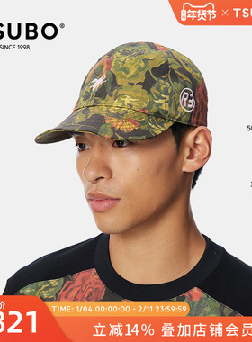 【TSUBO x ROLF】联名户外运动男女同款图案LOGO印花潮流棒球帽