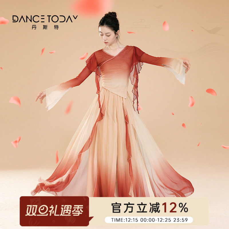 古典舞蹈服dancetoday演出服套装