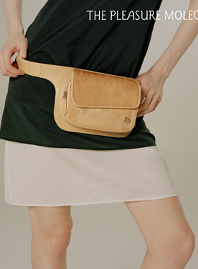 the pleasure molecule皮带腰包春夏新品牛皮多种背法小包