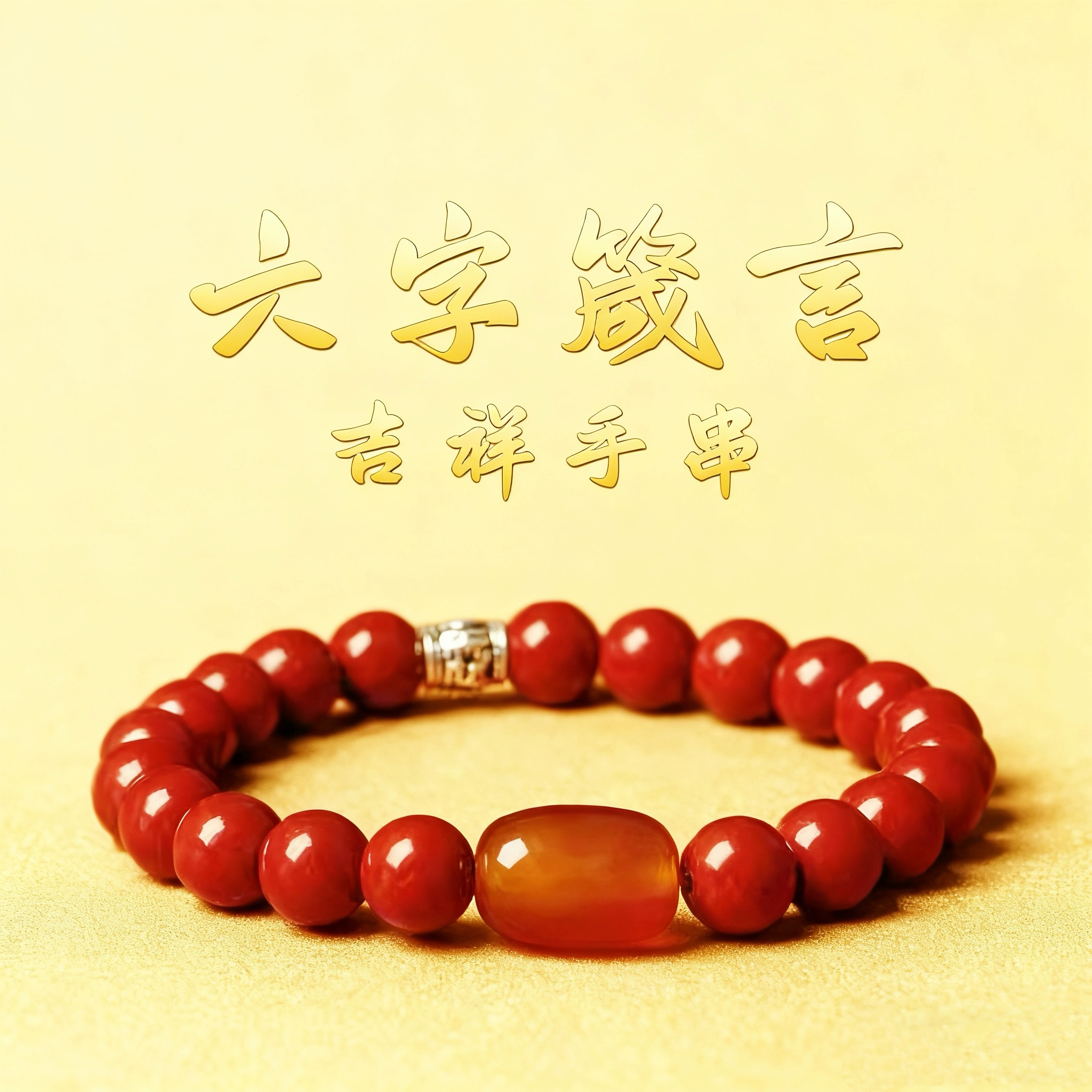 2026丙午马年高含量朱砂手链