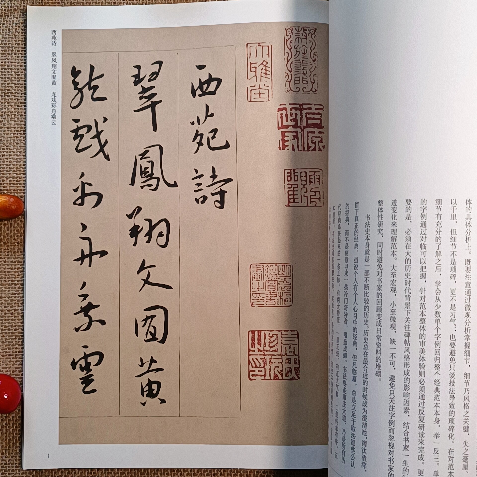 王宠西苑诗毛笔行书书法字帖原帖墨迹完整无删减共25页