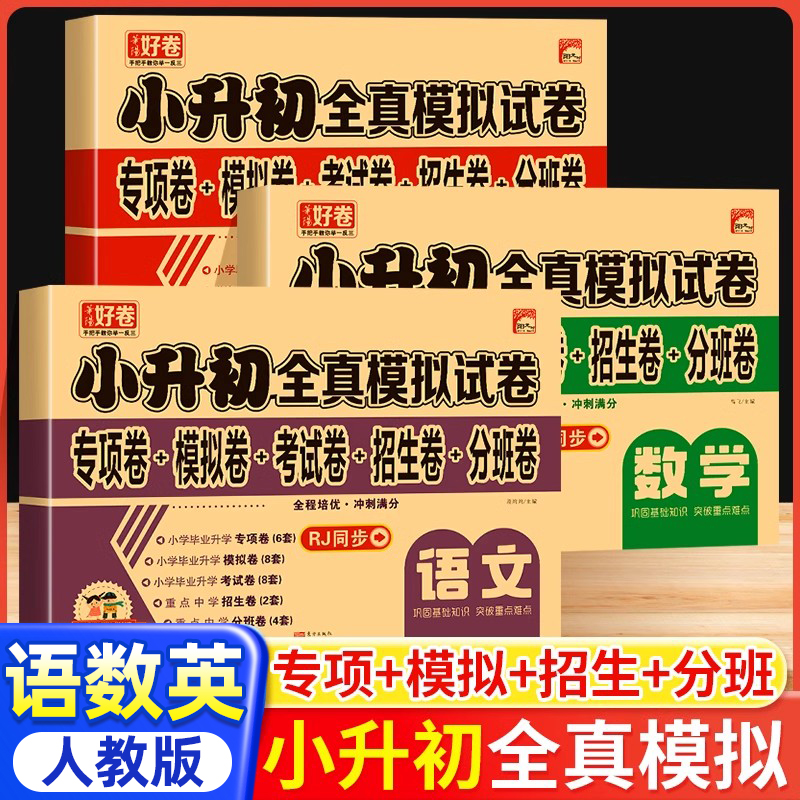 小升初真题总复习资料