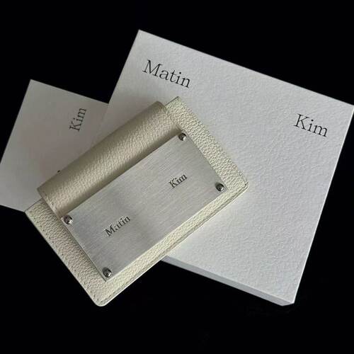 Matin kim 韩国新款小众女士钱包零钱卡包