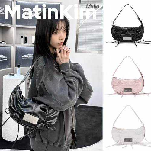 Matinkim韩版蝴蝶结单肩斜挎包