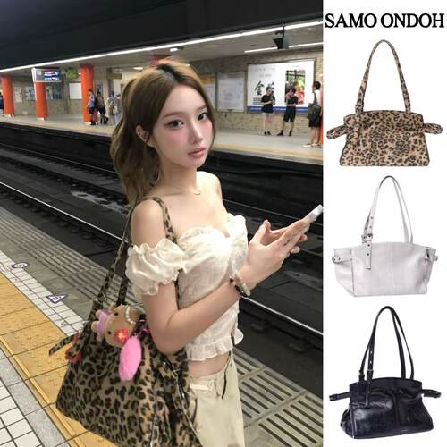 韩素希同款 SAMO ONDOH韩国小众手提单肩包新款拉链大容量托特包