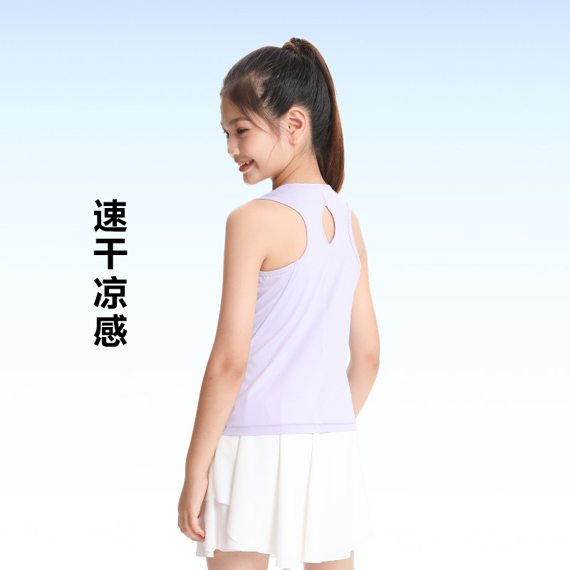 menggege女童速干衣夏季凉感图片