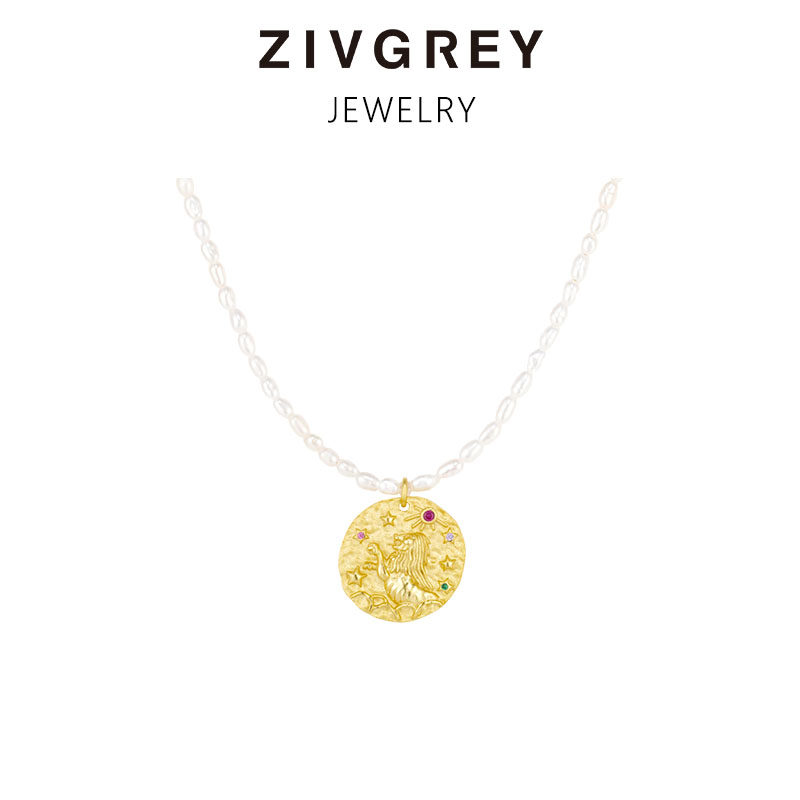 ZIVGREY天然淡水小米珠珍珠项链