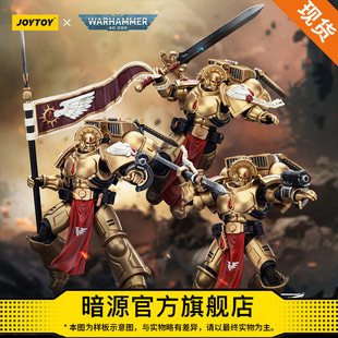 JOYTOY暗源战锤40K 圣血天使圣血卫队守卫三人组1:18可动兵人模玩