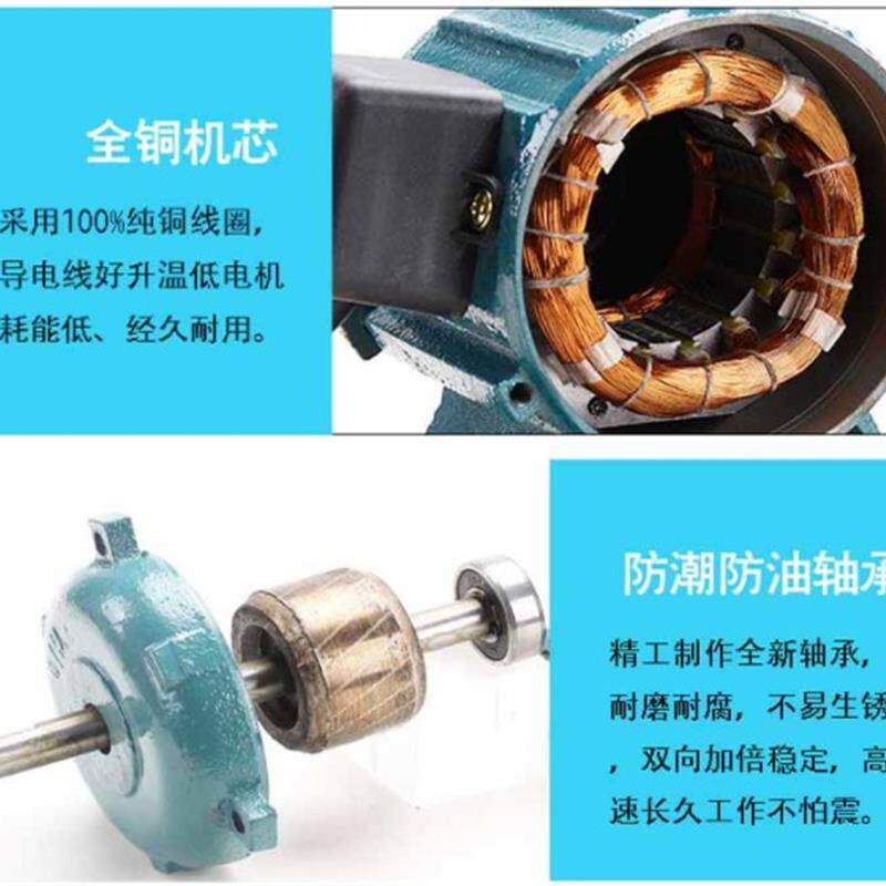 新款轴流风机电机圆筒排气扇抽风机换气扇油烟机单相三相工业包邮