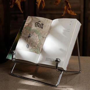 时钟日历支架2023年台历架子覆古高颜值书架阅读架相框摆台展厂家