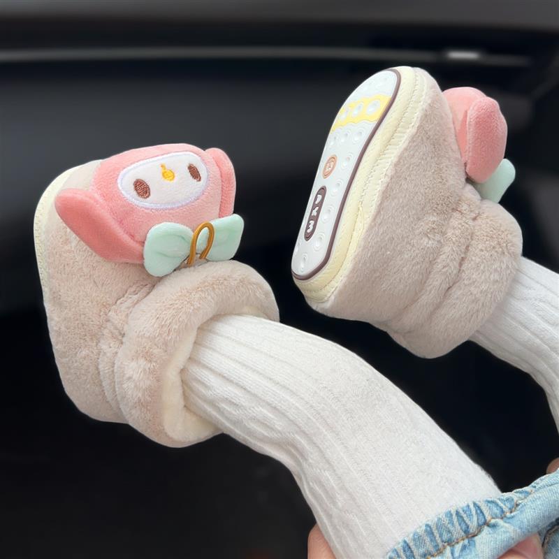 婴儿冬季加绒棉鞋0-12个月宝宝学步鞋子防掉加厚冬季女宝宝鞋厂家