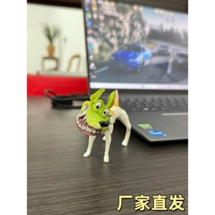 变相怪杰小狗摆件工位客厅装饰搞怪创意手办玩具电影周边模玩礼物