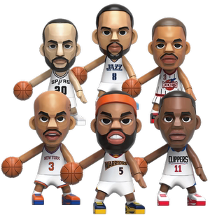 王牌化身 NBA脚踝终结者CrossOver系列传奇款潮流篮球盲盒马布里