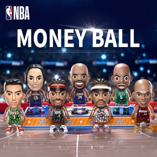 王牌化身 NBA传奇MoneyBall篮球球星可动手办艾弗森奥尼尔易建联