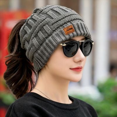 毛线帽女款2025新款高级感洋气