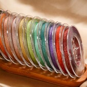 0.1mm极细洒金线1股线手绳线编绳金丝线绳幻彩线手工绕线戒指缠线