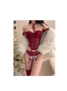 SOFTRUAN 酒醉探戈 内衣女大胸显小纯欲马甲薄款胸罩性感文胸套装