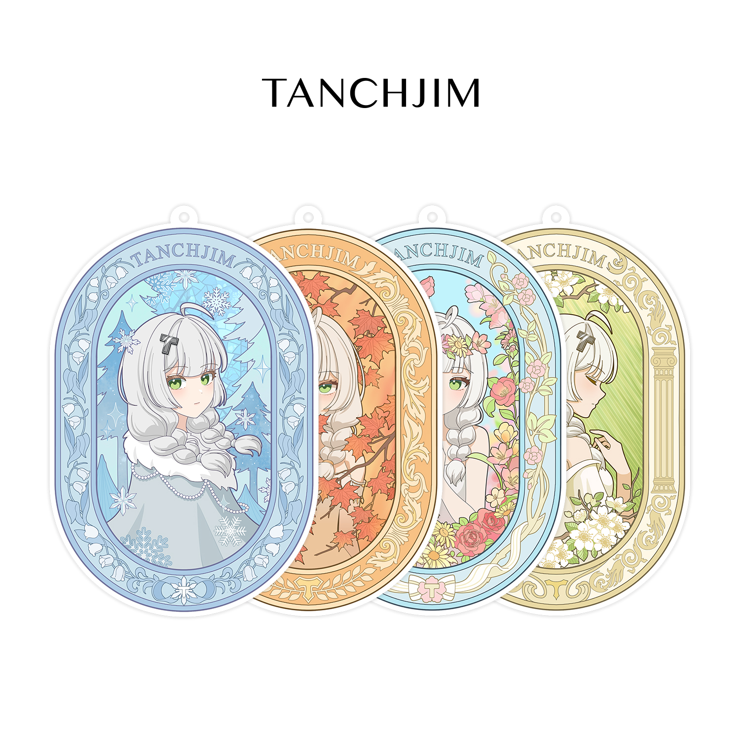 【19.9两片】TANCHJIM天使吉米浅野天琪2025春夏秋冬四季主题香卡