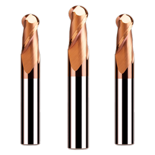 55度合金球头铣刀2刃钨钢球刀耐磨球头数控合金铣刀圆头球形