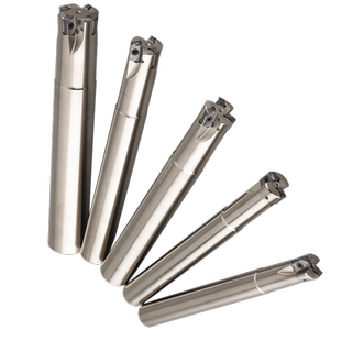 数控铣刀杆EXN03R双面加工中心快速LNMU0303刀片开粗快进给铣刀杆