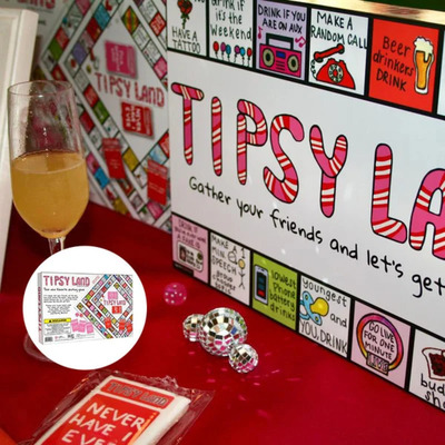新品Fun Drinking Game for Friends派对棋盘游戏