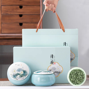 2025新茶碧螺春绿茶明前茶叶礼盒装上档次过年节日送礼长辈250g