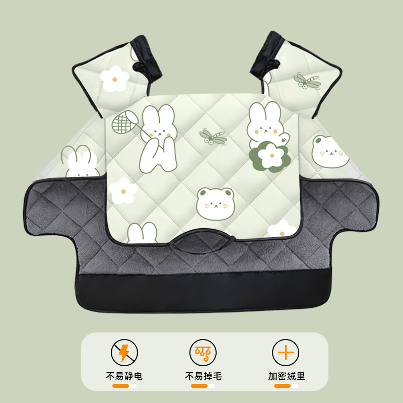 摩托车挡风被冬季加绒加厚防水大