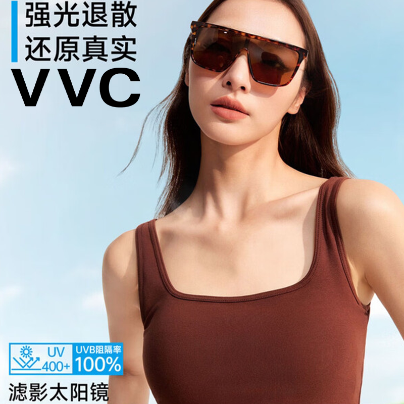 VVC偏光防紫外线开车墨镜女图片