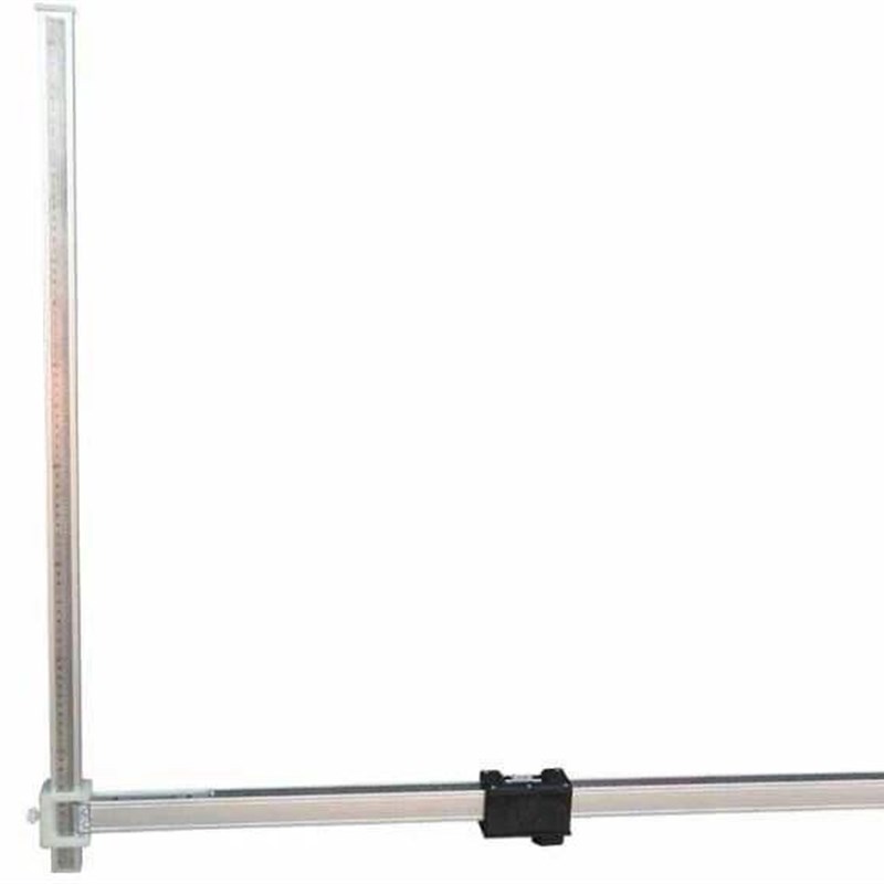 L型直角道尺 L型轨道卡尺 基标尺 铁路轨道地铁轨道专用测量工具