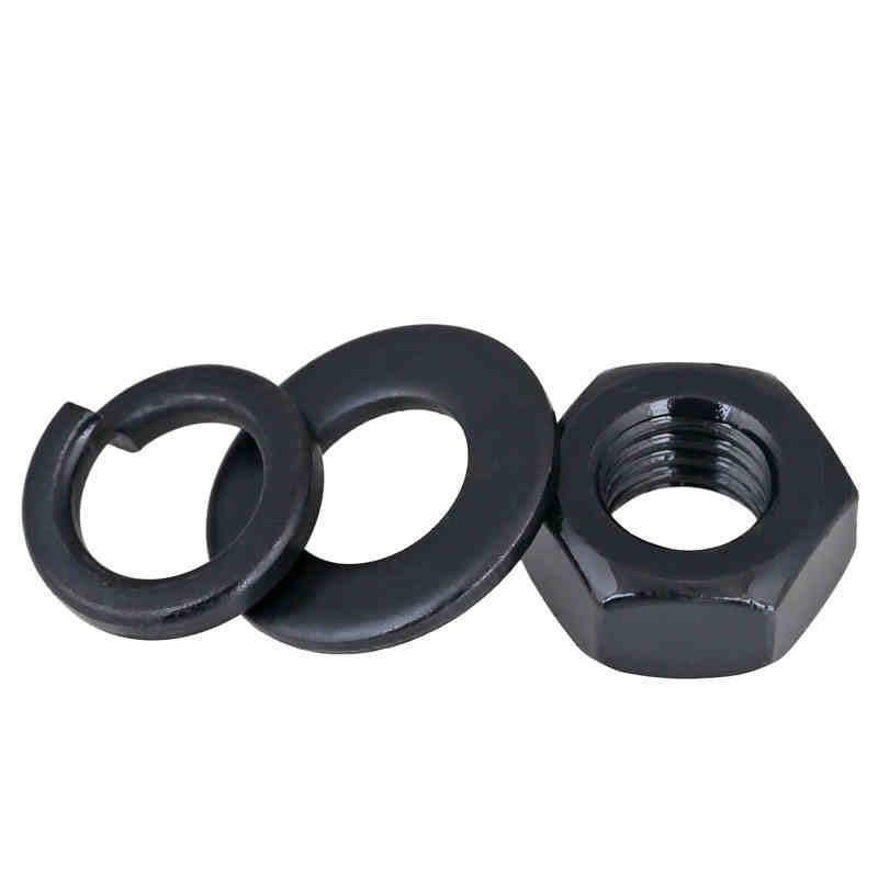 【M3-M64】GB6170发黑8.8级高强度六角螺母8级N螺帽螺母M3M4M5M6M