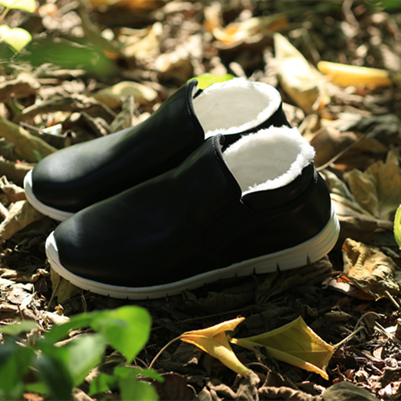 布语堂保暖草药纳底棉布鞋一脚蹬