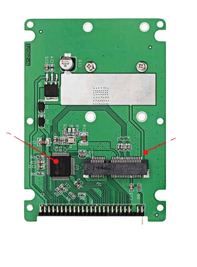 mSATA迷你PCI-E SATA固态硬盘2.5寸IDE 44pin笔记本硬盘盒PATA
