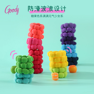 goody歌妮儿童发圈扎发编发宝宝不伤发头绳小啾啾迷你橡皮筋头饰