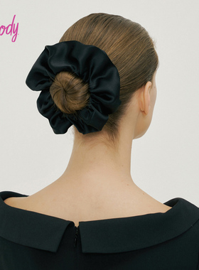 Goody歌妮大肠发圈高级感缎面马尾丸子发绳盘发橡皮筋明星同款