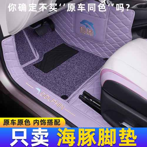 比亚迪海豚原车原色全包围脚垫
