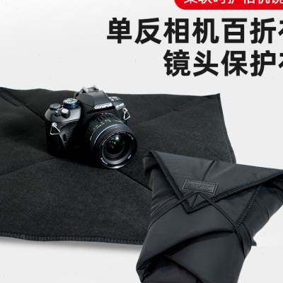 耐影百折布微单反相机镜头包裹数码摄影器材保护套内胆防水收纳包